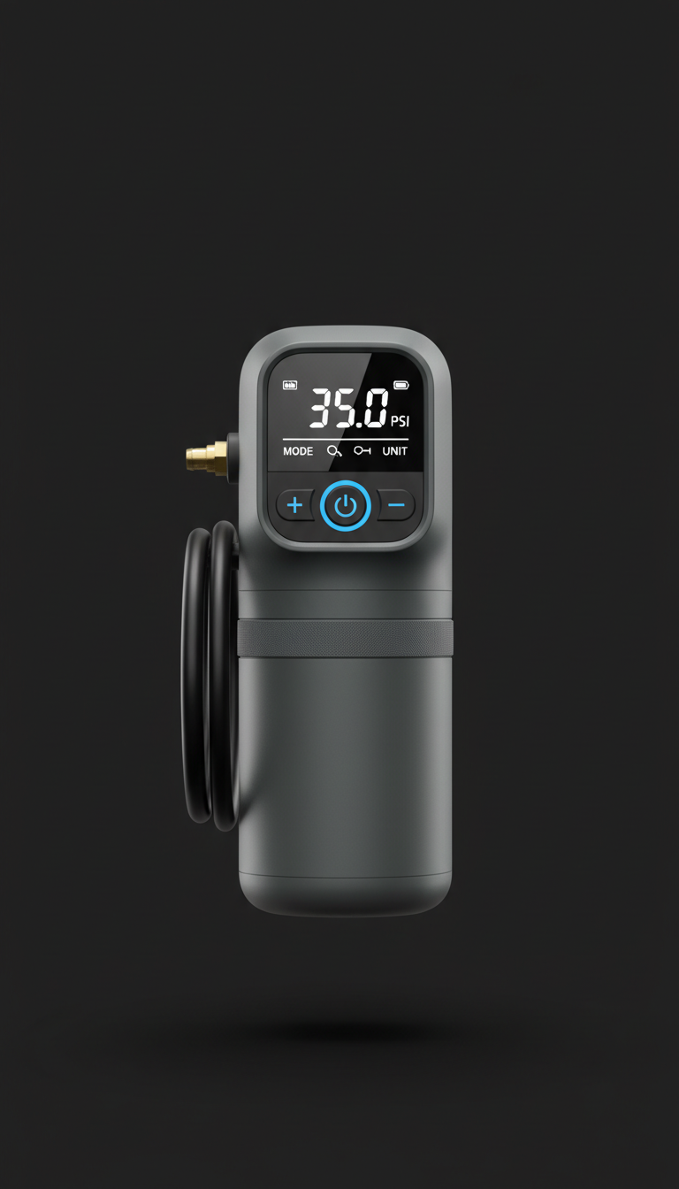 Compact Digital Tire Inflator