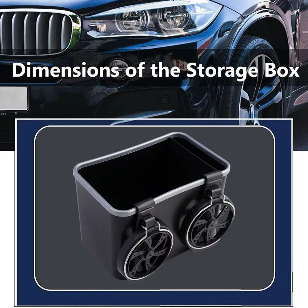 Multi-Function Car Armrest Storage Box Armrest Organizers Car Stowing Tidying Accessories for Phone Tissue Cup Drink Holder F2W3