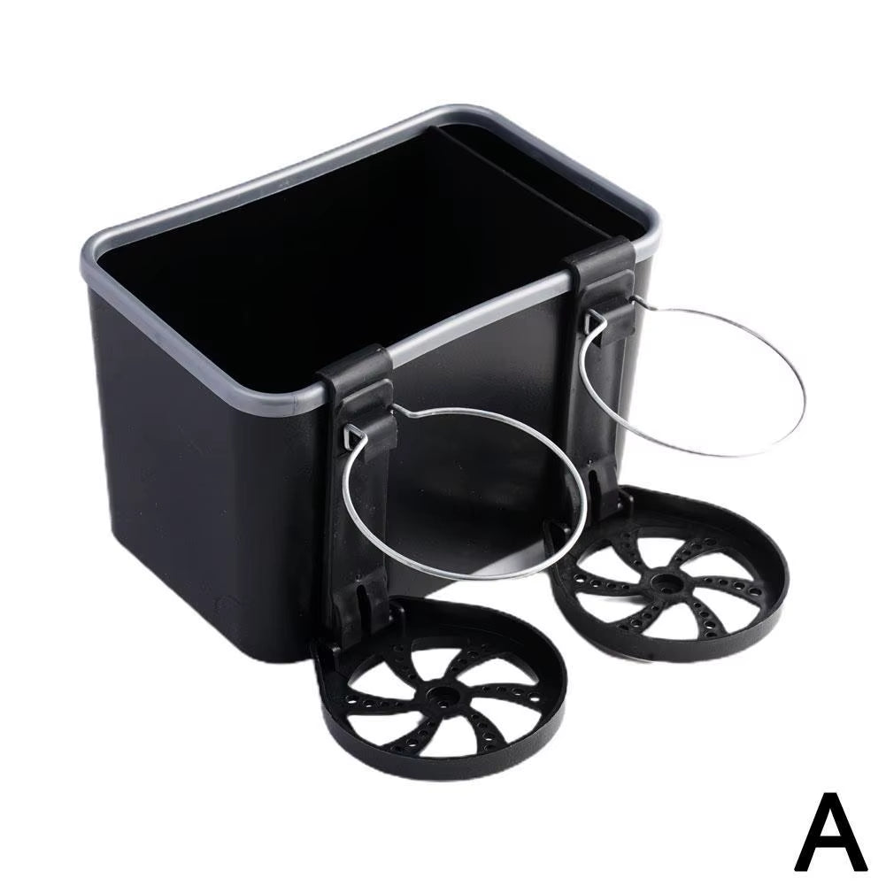 Multi-Function Car Armrest Storage Box Armrest Organizers Car Stowing Tidying Accessories for Phone Tissue Cup Drink Holder F2W3
